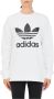Adidas Originals Witte Crewneck Sweatshirt met Logo Print White Dames - Thumbnail 2