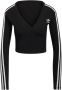 Adidas Originals Shirt met lange mouwen ADICOLOR CLASSICS CROPPED LONGSLEEVE - Thumbnail 3