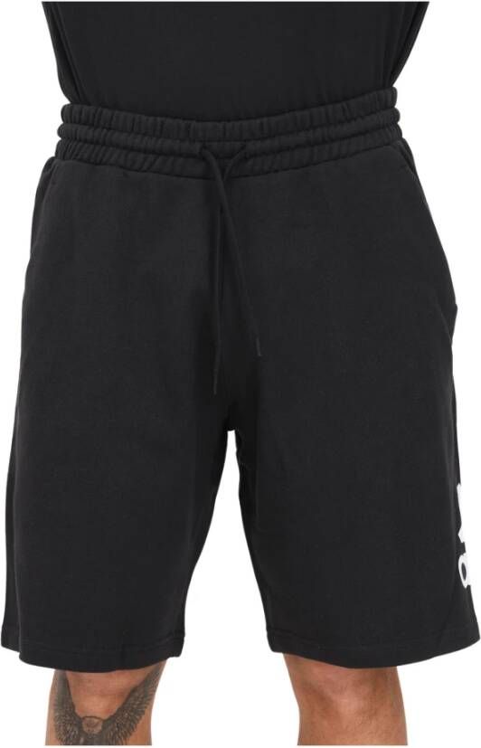 Adidas Zwarte Comfortabele Sweatpants voor Heren Zwart Heren