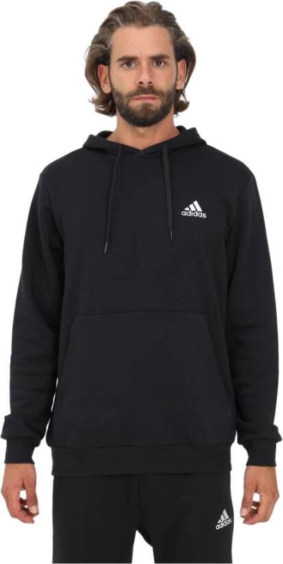 Adidas Zwarte hoodie Zwart Heren
