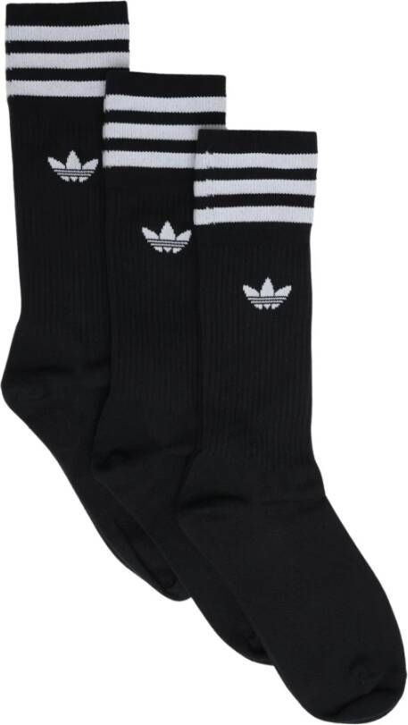 Adidas Originals Sokken van elastische katoenmix in een set van 3 paar