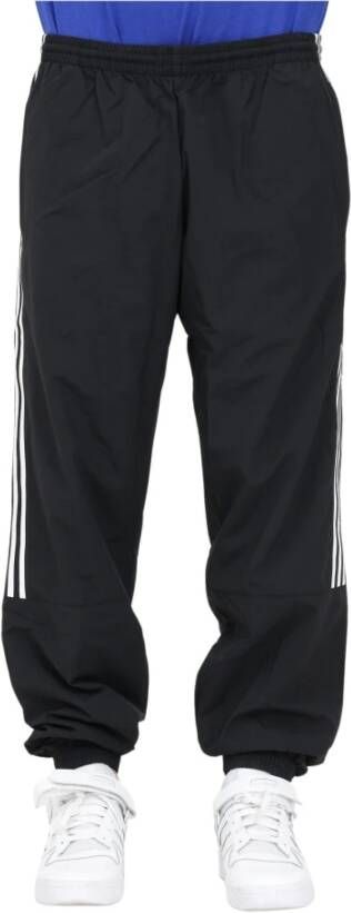 Adidas Zwarte Sweatpants voor Heren Zwart Heren