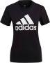 Adidas Zwarte T-shirts en Polos met Loungewear Black Dames - Thumbnail 1