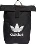 Adidas Originals Adicolor Classic Roll Top Backpack Zwart Unisex - Thumbnail 2
