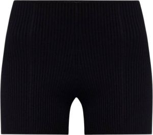 Aeron Ribbed shorts Zwart Dames