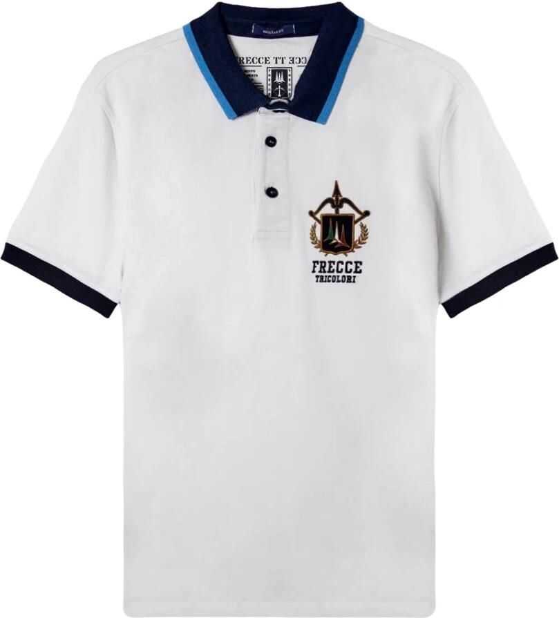 Aeronautica militare Geborduurd Poloshirt voor Mannen White Heren - Foto 5