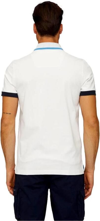 Aeronautica militare Geborduurd Poloshirt voor Mannen White Heren - Foto 3