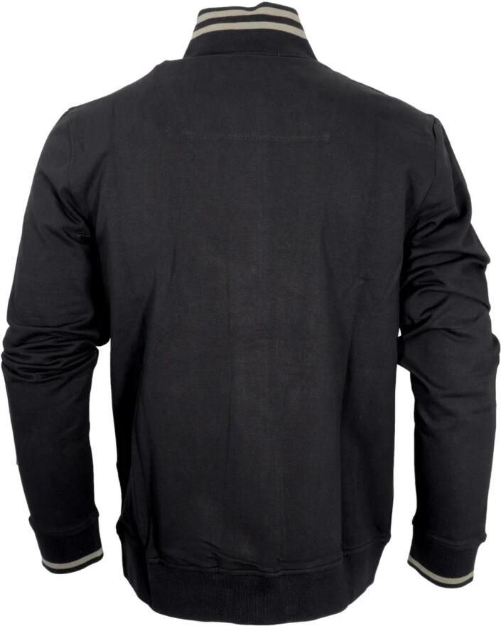 Aeronautica militare Tricolori Pijl Rits Trui Zwart Black Heren - Foto 2