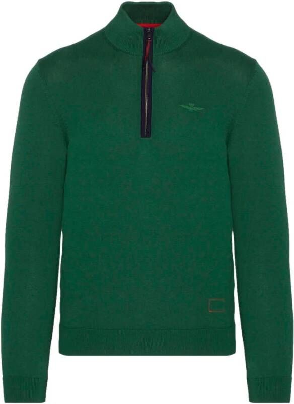 Aeronautica militare Blouse overhemd Groen Heren
