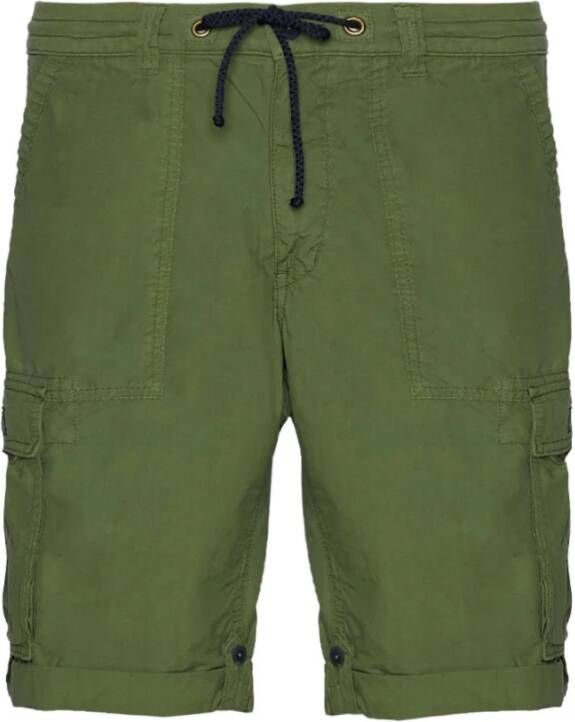 Aeronautica militare Casual korte broek Groen Heren