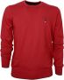 Aeronautica militare Casual Rode Wollen Trui Rood Heren - Thumbnail 1