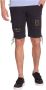 Aeronautica militare Casual Shorts Blauw Heren - Thumbnail 3