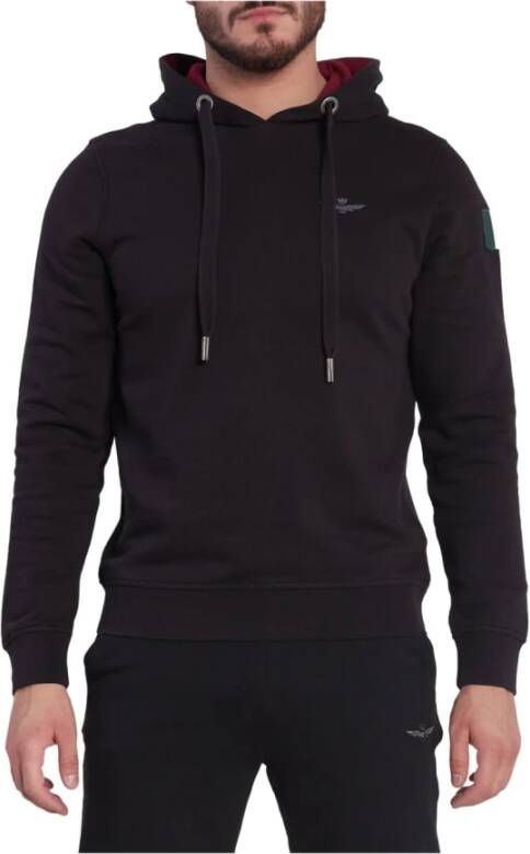 Aeronautica militare Hoodies Zwart Heren