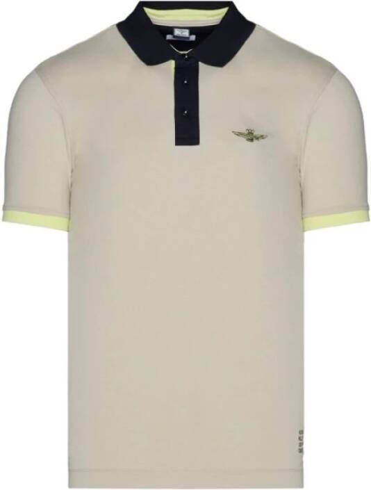 Aeronautica militare Polo 221po1595p173 van korte mouwen 221Po1595 Beige Heren