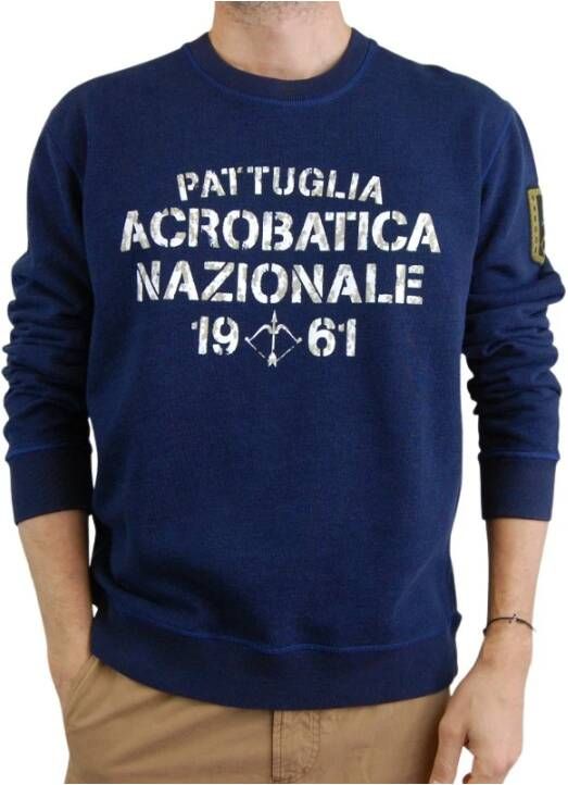 Aeronautica militare Sweatshirt Blauw Heren