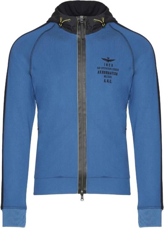 Aeronautica militare sweatshirt Blauw Heren