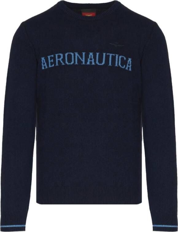 Aeronautica militare Sweatshirt Blauw Heren