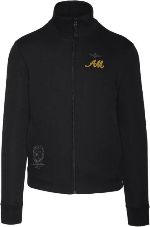 Aeronautica militare Sweatshirt Zwart Heren