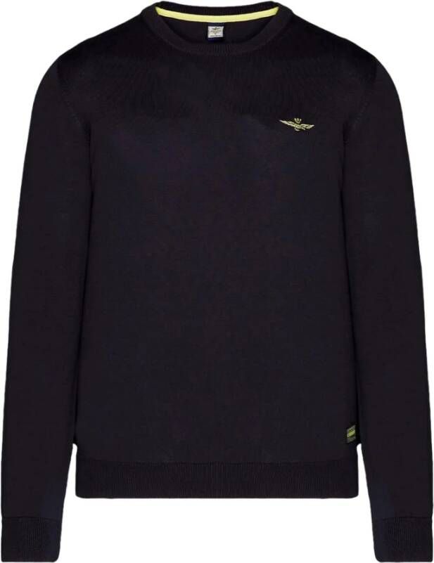Aeronautica militare Sweatshirt Zwart Heren