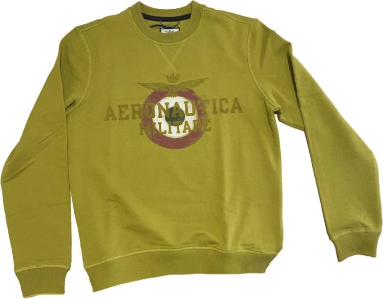 Aeronautica militare Sweatshirts hoodies Groen Heren