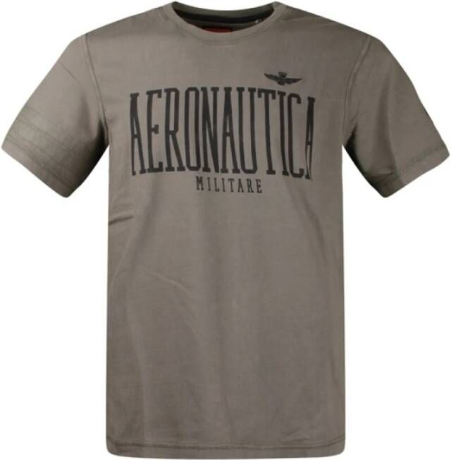 Aeronautica militare T-shirt Groen Heren