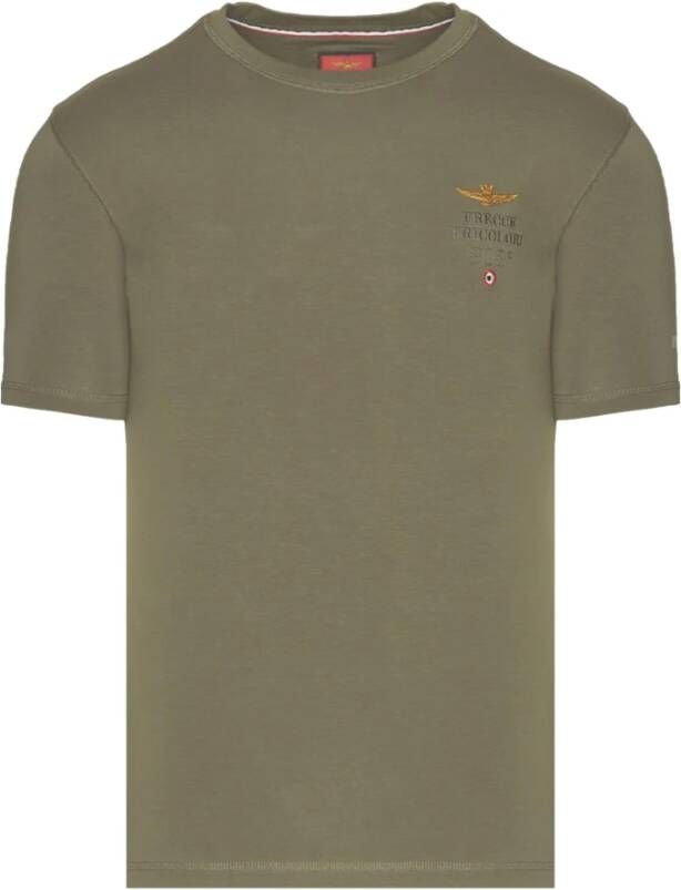 Aeronautica militare T-shirt Groen Heren
