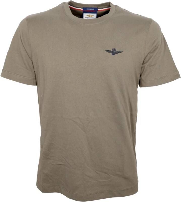 Aeronautica militare T-shirt Groen Heren