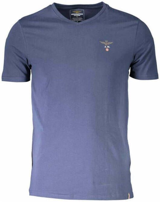 aeronautica militare T-Shirts Blauw Heren