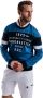 Aeronautica militare Truien met ronde hals Blauw Heren - Thumbnail 1