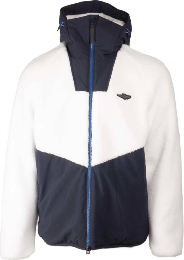 Absolut Cashmere Aeronautica Militare Giacca Jas Wit 212ab1996ct2883 94134 Wit Heren