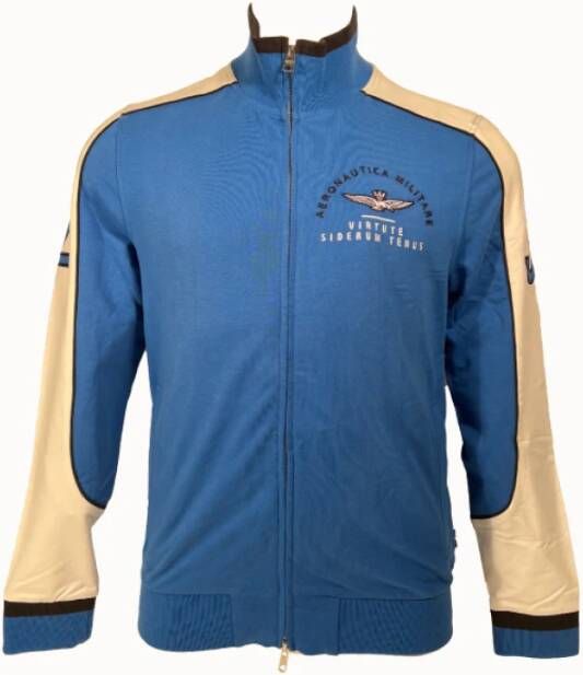 Aeronautica militare Zip-throughs Blauw Heren