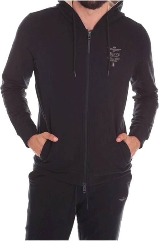 Aeronautica militare Zip-throughs Blauw Heren