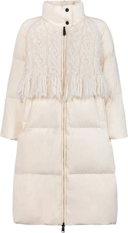 Afterlabel Down Coats White Dames