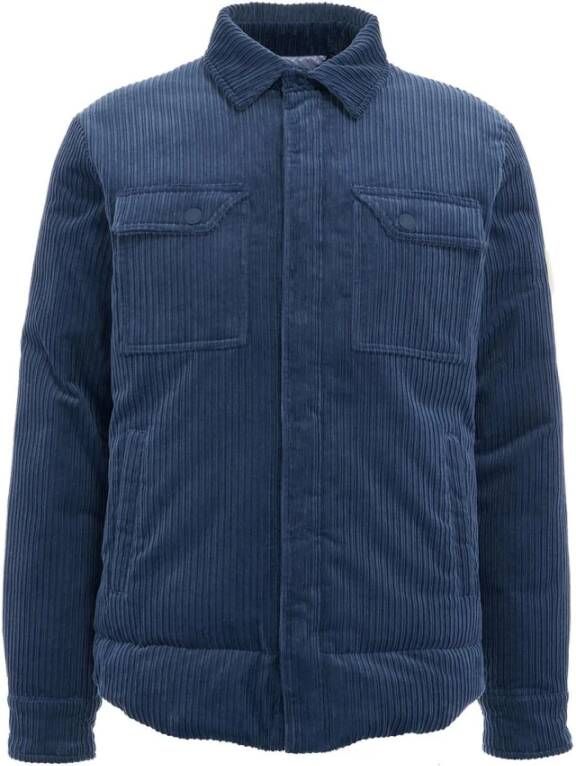 Afterlabel Down Jackets Blauw Heren