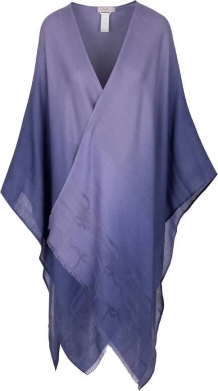 Agnona Capes Blauw Dames