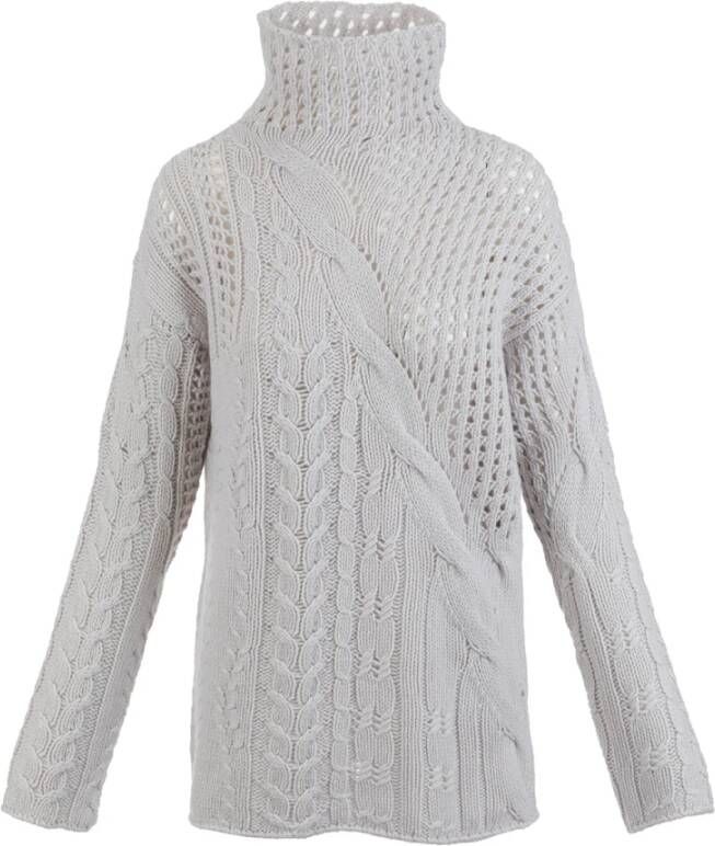 Agnona Turtlenecks Wit Dames