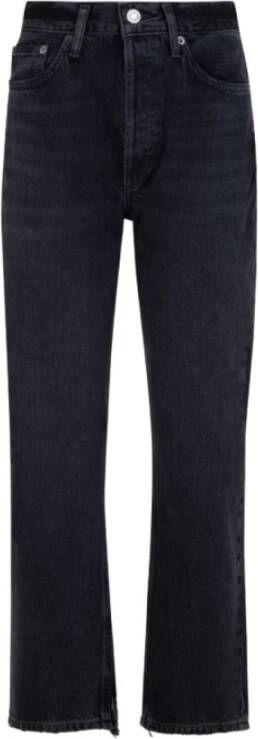 Agolde A1741157Rhyme jeans Zwart Dames