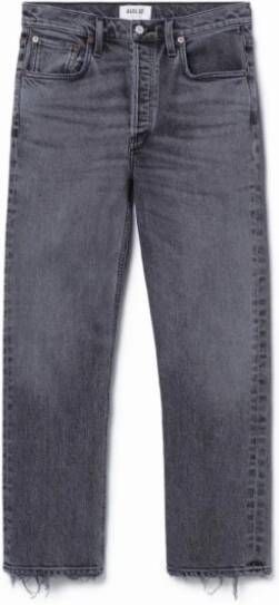 Agolde Bijgesneden broek Grijs Dames