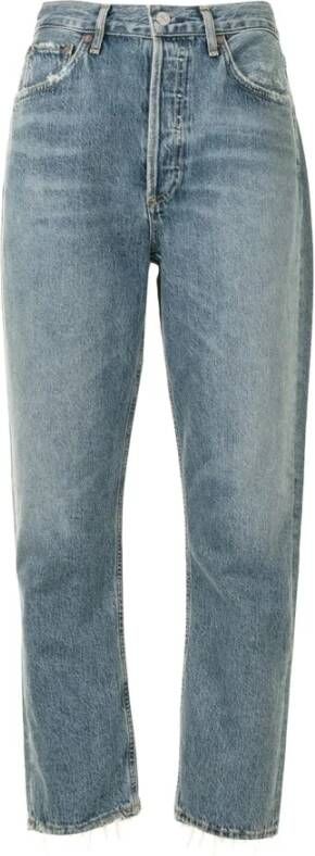 Agolde Rechte jeans Blauw Dames