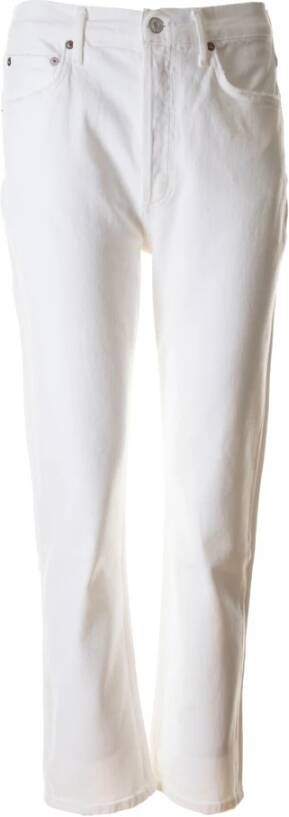 Agolde Riley Jeans A056C-1085-Whiphhip Beige Dames