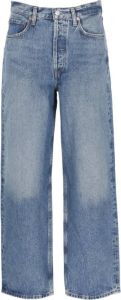 Agolde Straight Jeans Blauw Dames
