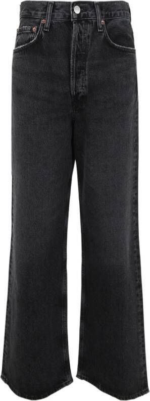 Agolde Straight Jeans Zwart Dames