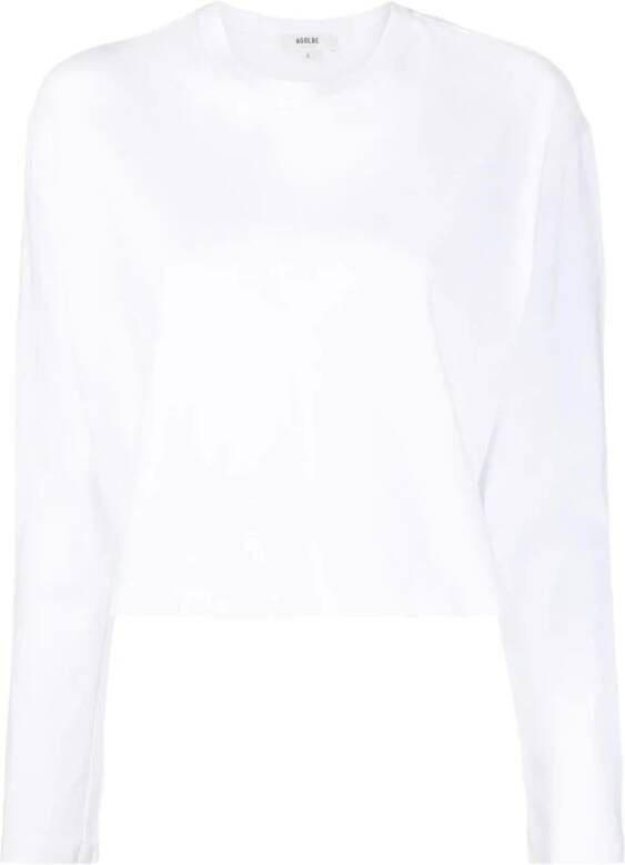 Agolde Sweatshirt White Dames