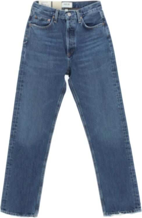 Agolde Vintage 90s Pinch Waist Jeans Blue Dames