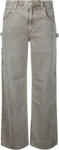 Agolde Wide Jeans Grijs Dames