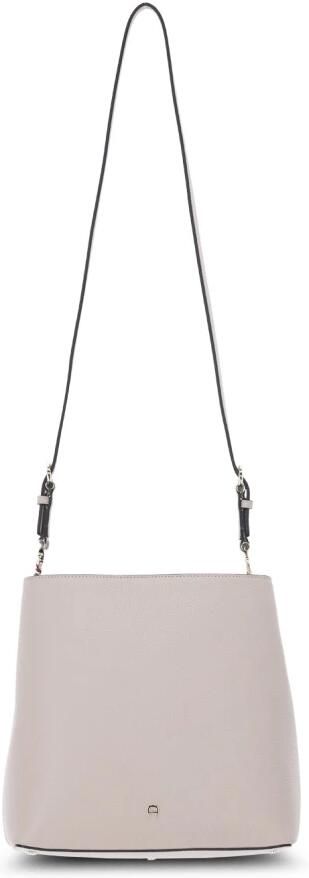 Aigner Uitbreidbare Handvat Emmer Tas Beige Dames - Foto 5