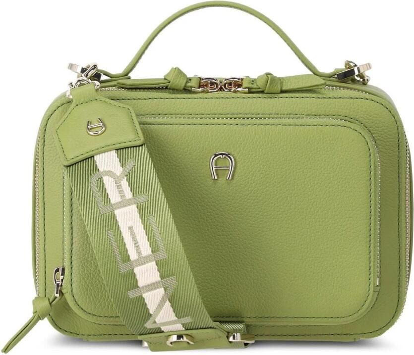 Aigner Crossbody bags Henkeltasche Zita mit Tragegurt in groen