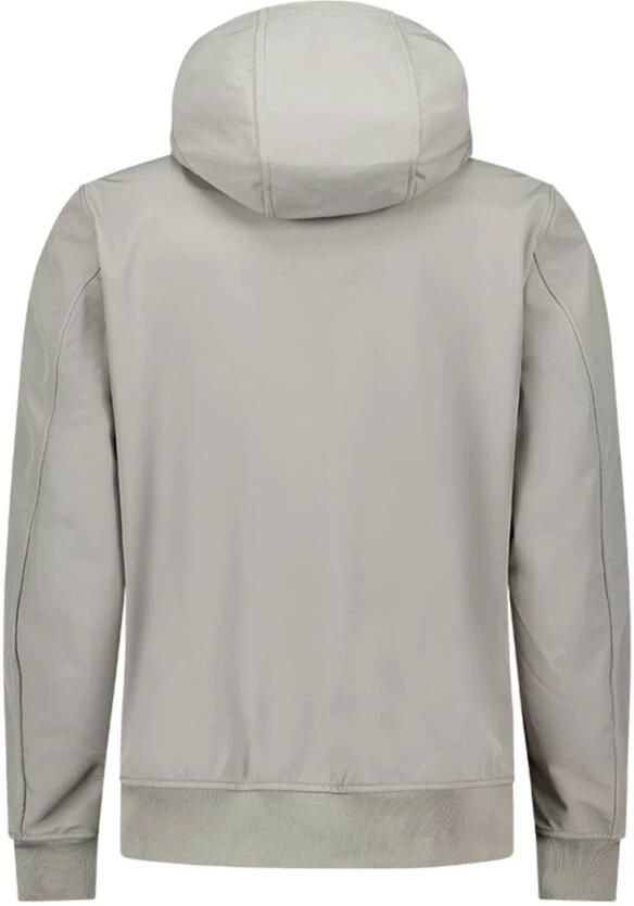 Airforce Capuchon Softshell Jas Gray Heren