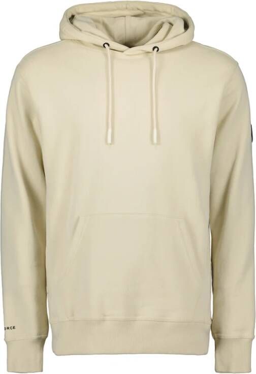 Airforce Upgrade je garderobe met Grijze Beige Hoodie Beige Heren