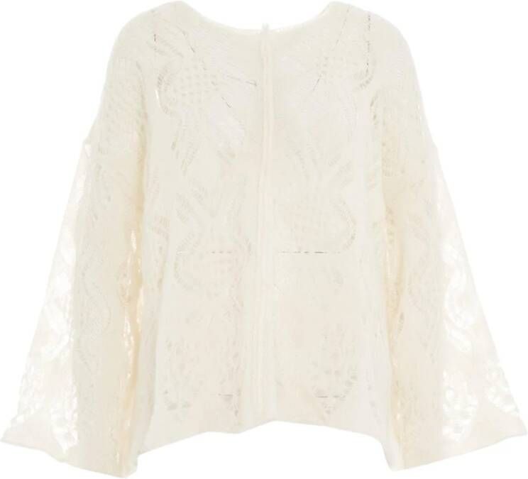 Akep Boothals Trui Beige Dames